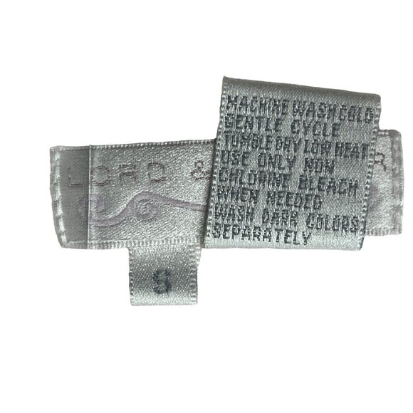 Lord and Taylor Small pink/white cotton Small Zipper Front Robe 88h - Picture 6 of 10